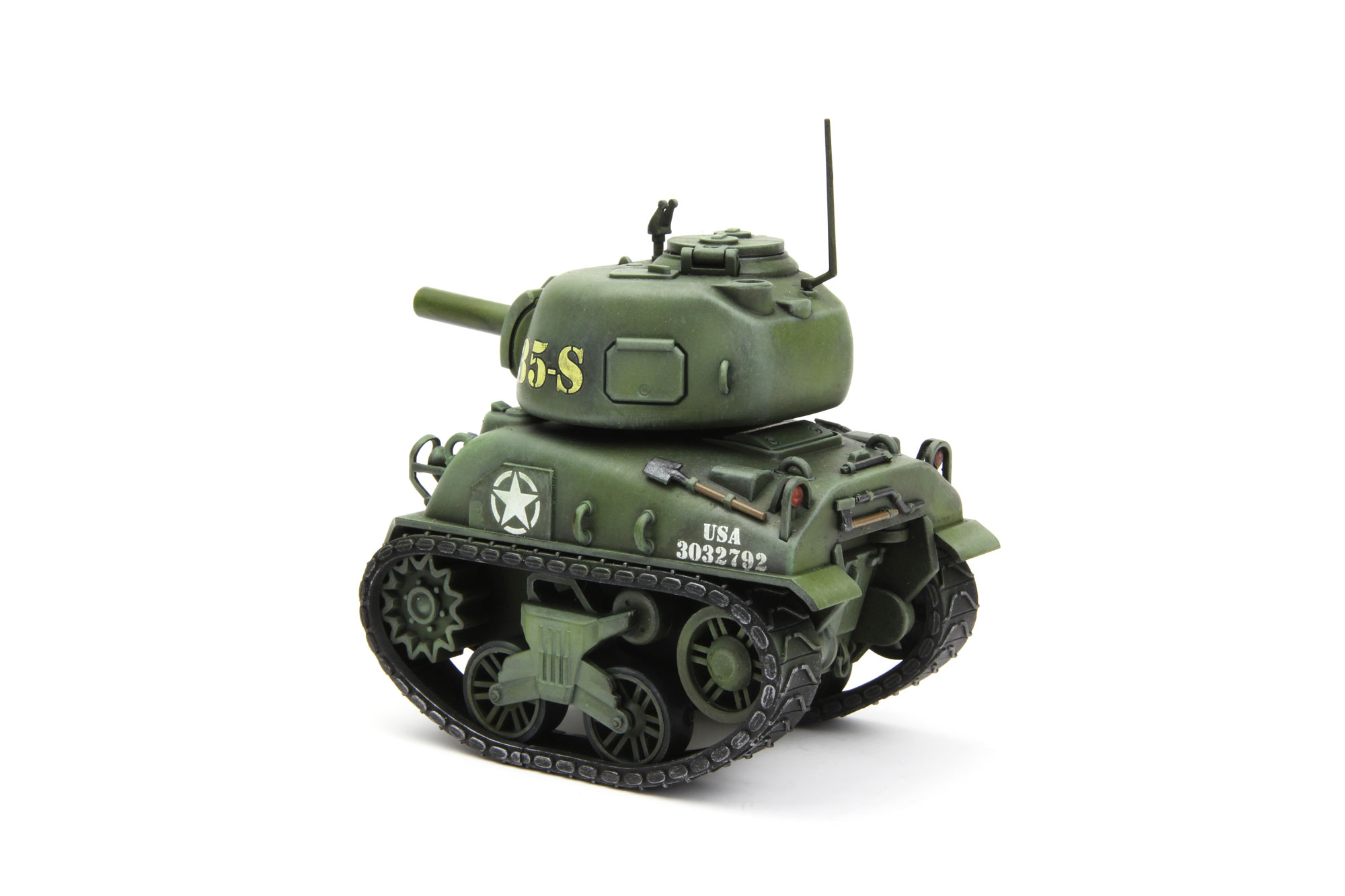 Meng 2018 World War Toons US Sherman Medium Tank M4a1 Wwt-002 1 60th for sale online